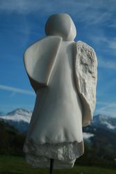 Engel, Skulptur, 2010, Speckstein