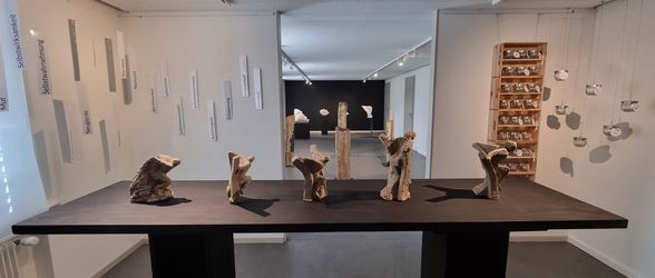 Ausstellung, Aufbruch in Holz und Stein, Kultur Schänis, 2024, Sabine Schwarzenbach-Böhm