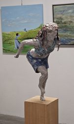 ARTE USTER, Sabine Schwarzenbach-Böhm, Figuren aus Papier