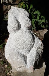 Venus, Skulptur 2022, Cristallina Marmor, 76x42x32
