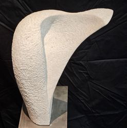 Gryff, Skulptur, Cristallina Marmor, 2018/19, 44x40x28